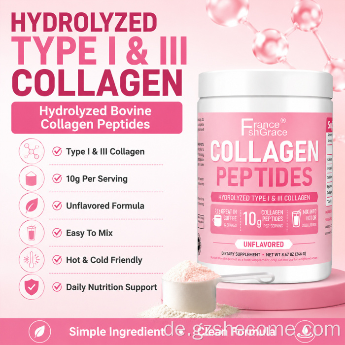 Shecome Collagen Peptides Powder Whitening Hydrolyzed